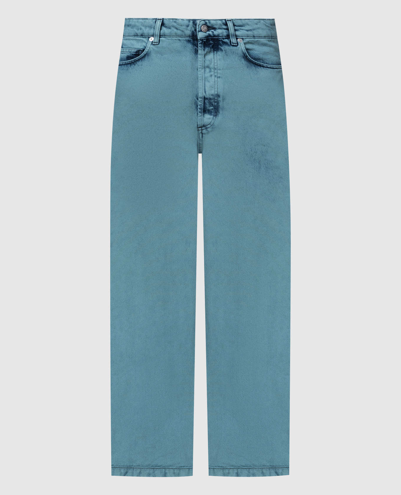 

Blue jeans with a print A Cold Wall, Light blue
