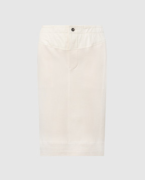 Bottega Veneta Beige striped skirt 784970V3Z60