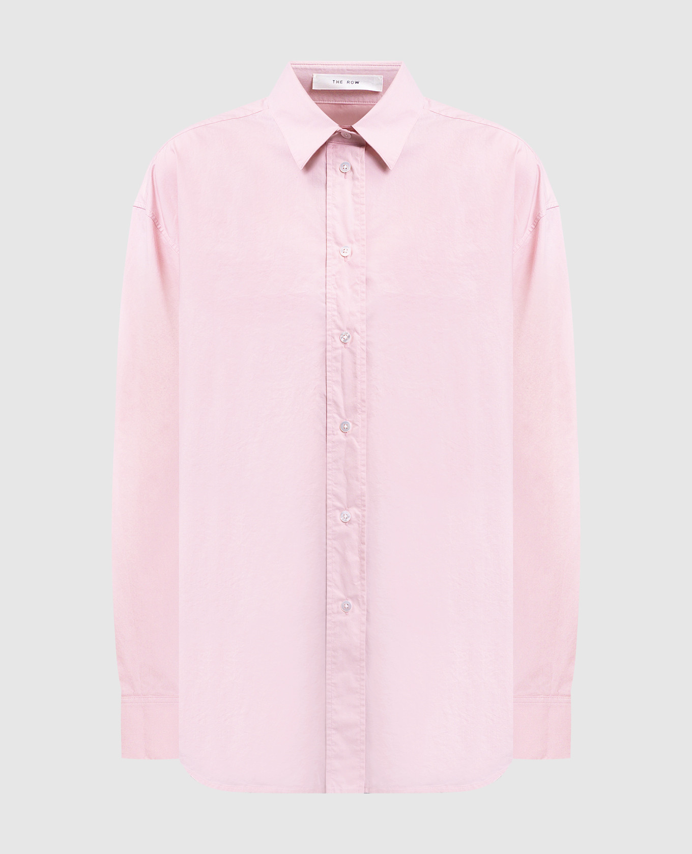 

Millerina pink straight-cut shirt The Row