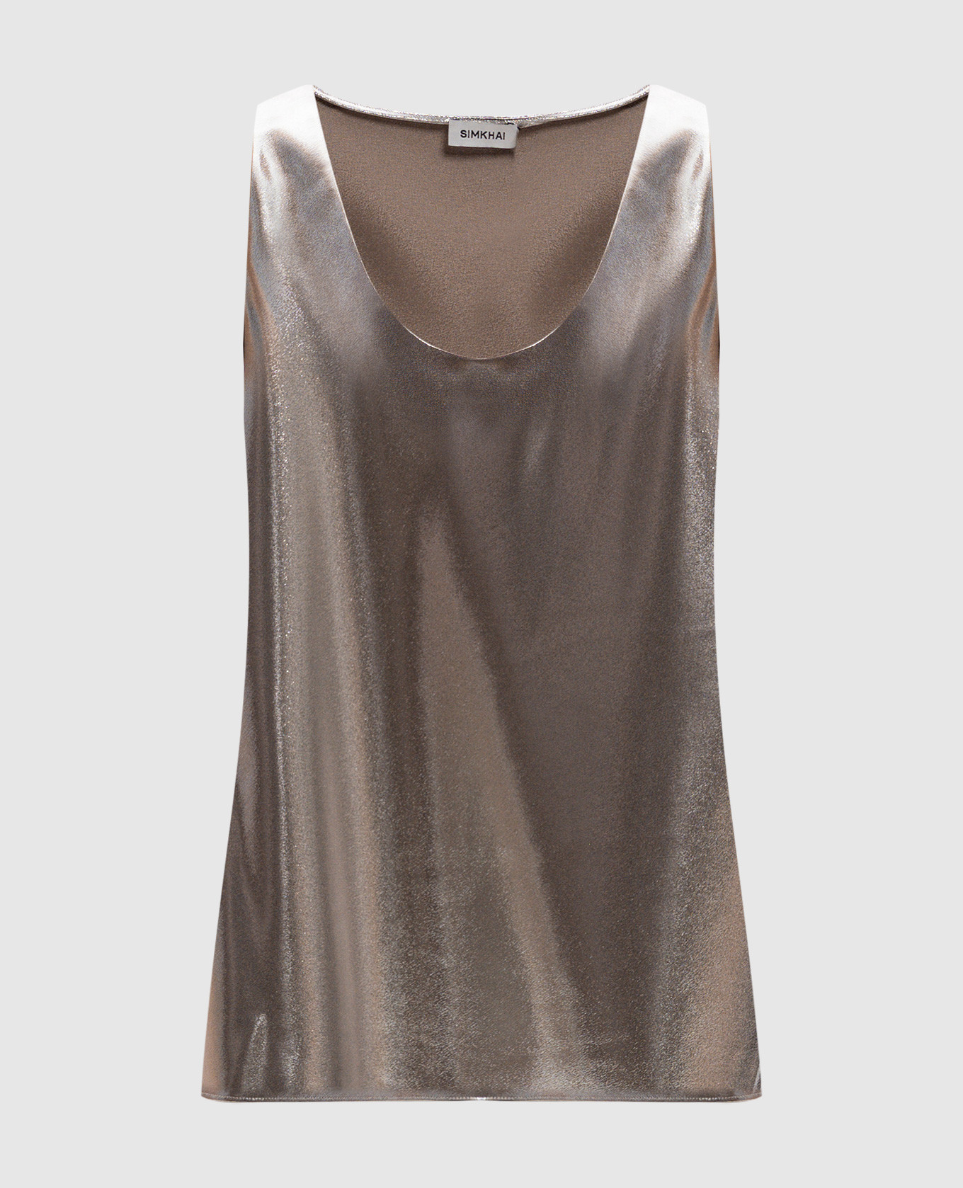 

Kamari silver top Simkhai