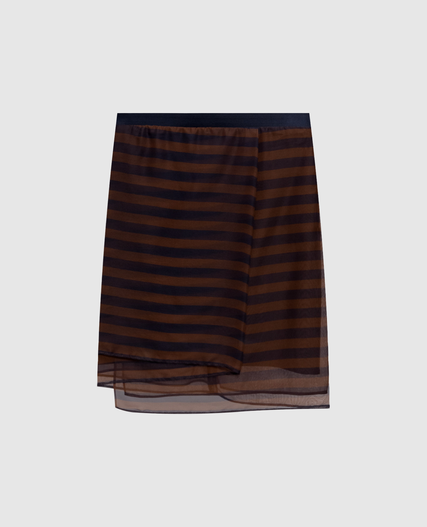 Striped silk skirt Brunello Cucinelli