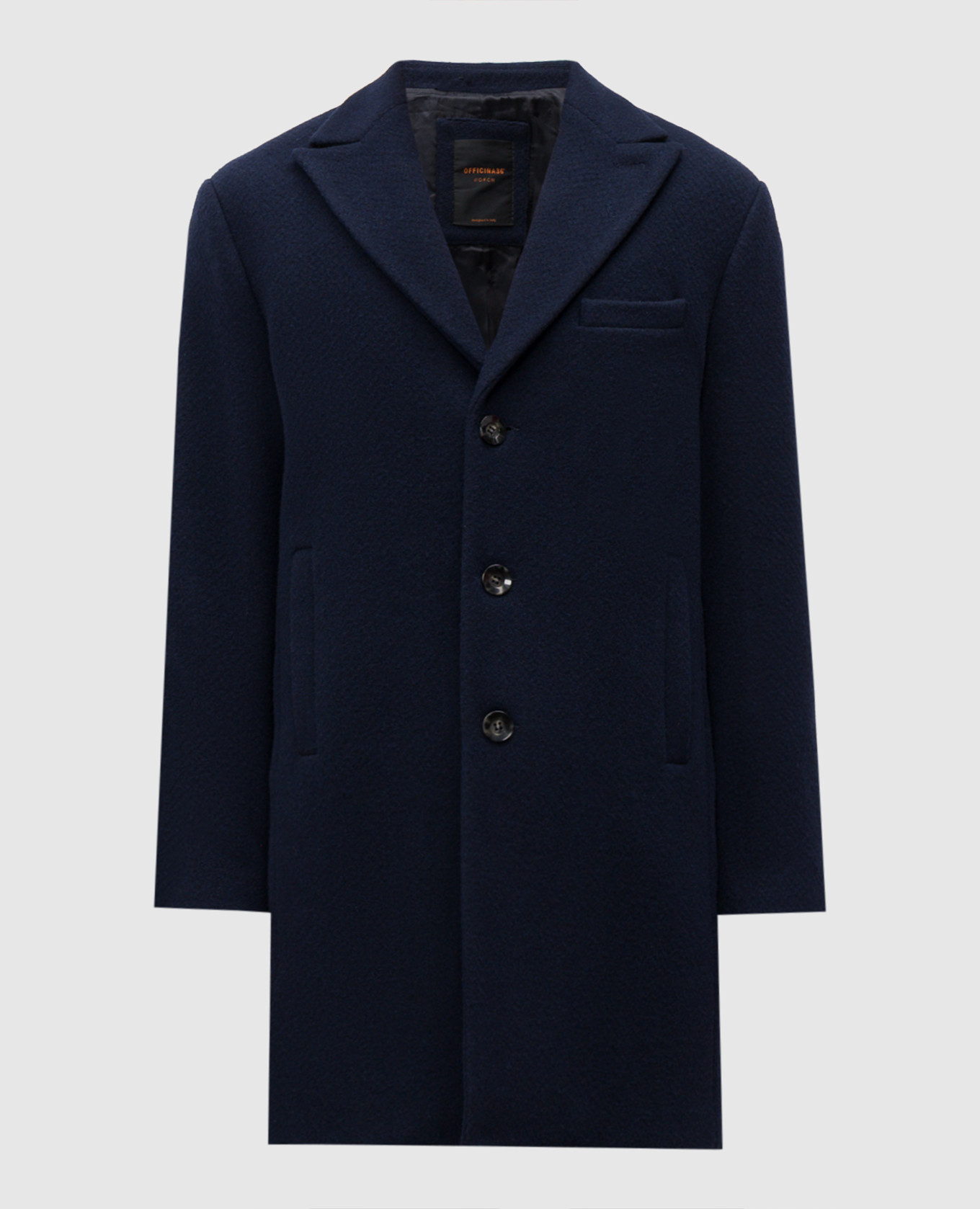 

Blue coat with wool Officina 36