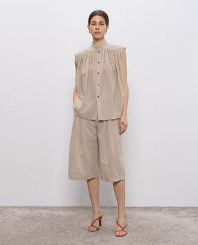 Philosophy di Lorenzo Serafini Beige Bermuda shorts A03172121