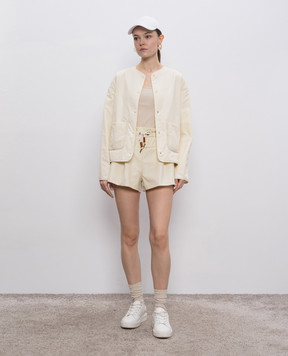 Moncler Beige shorts K10932B000105986I
