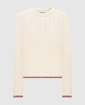 Thom Browne Beige wool sweater FKA501AY1024