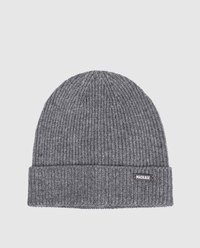 Mackage DAWSON gray hat with logo DAWSON