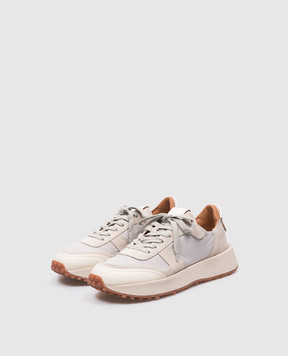 BUTTERO Futura X gray combination sneakers B10880VARE