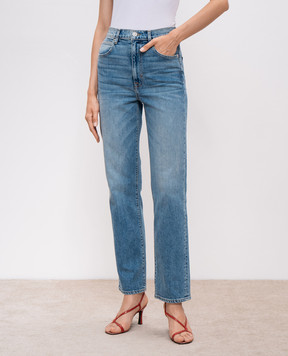SLVRLAKE Blue jeans with a distressed effect LNDJ701SBLUB