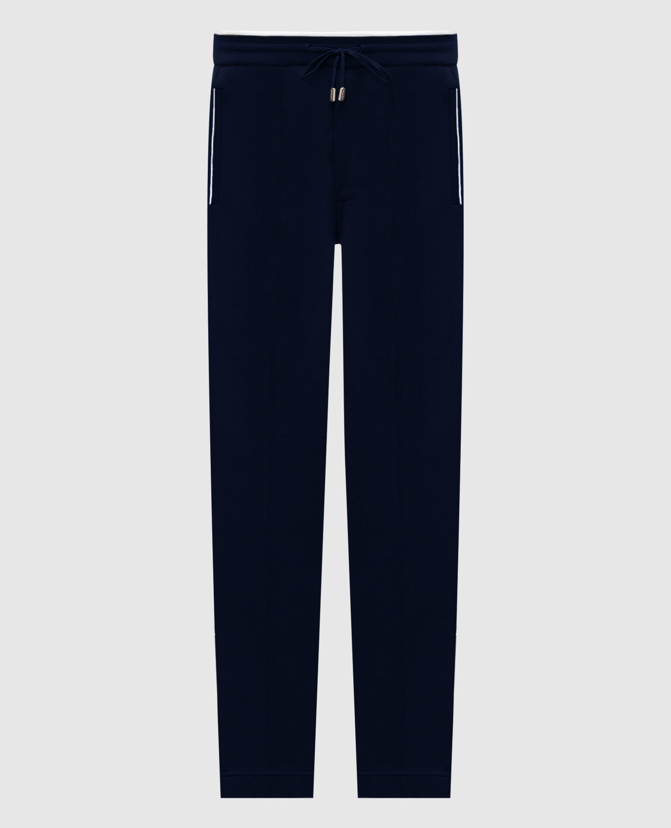 

Blue sweatpants with monogram logo Stefano Ricci