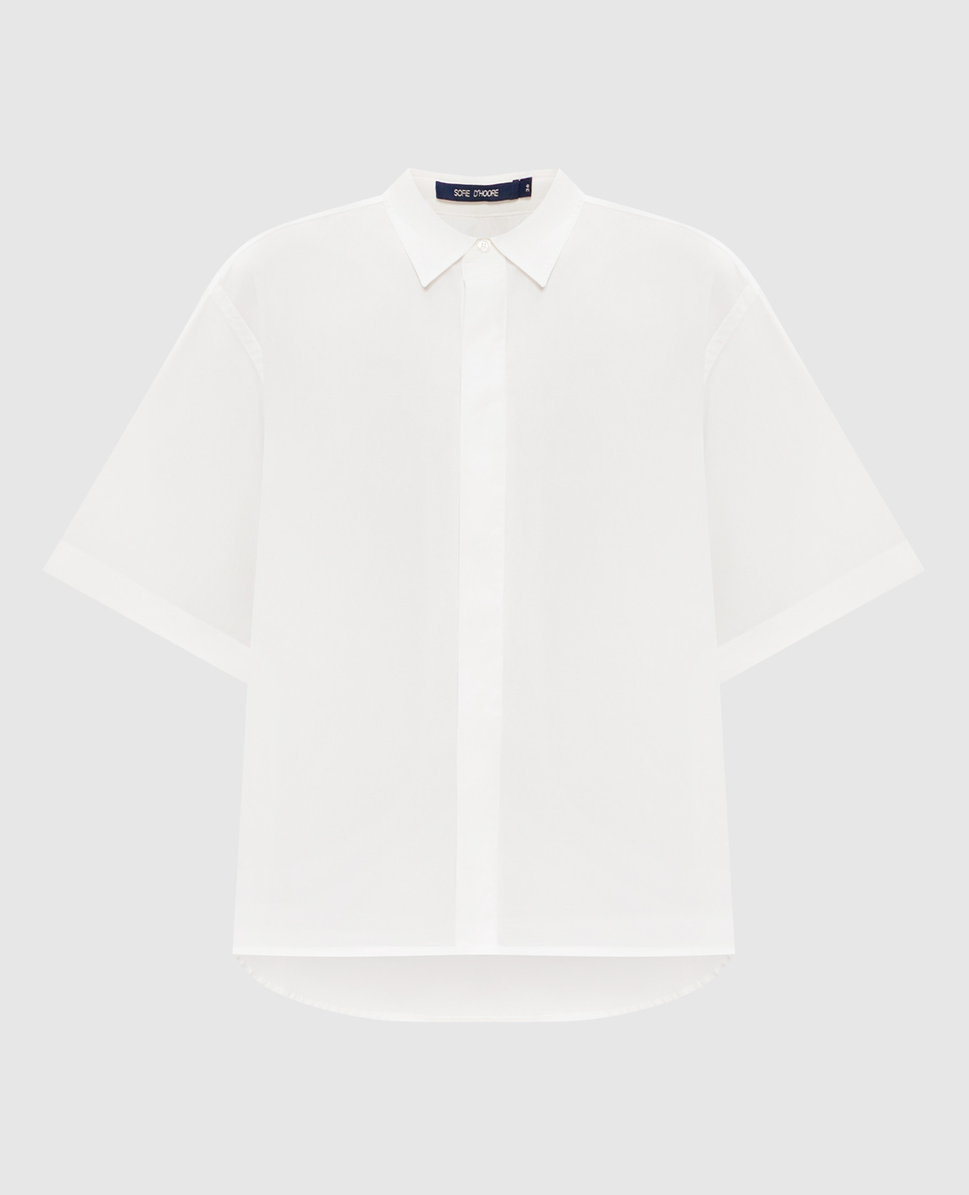 

BELEM white short-sleeved shirt Sofie D`Hoore