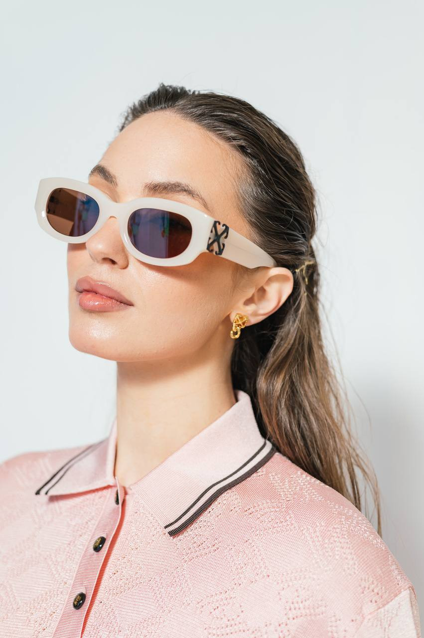 Palmer beige sunglasses Off-White 6