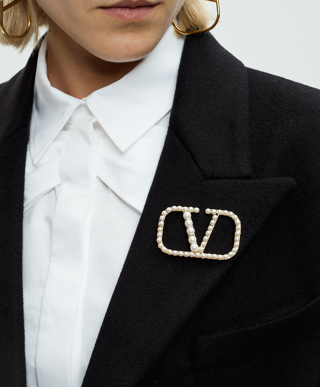 Broche Valentino Noeud - Bijou Occasion En état Neuf, Style élégant