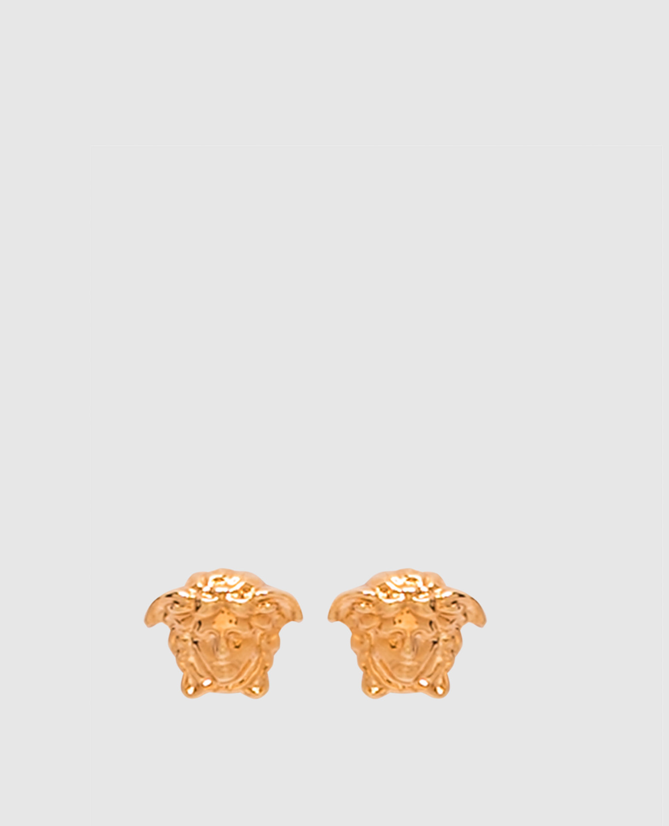 

Gold-tone earrings with Medusa emblem Versace, Golden