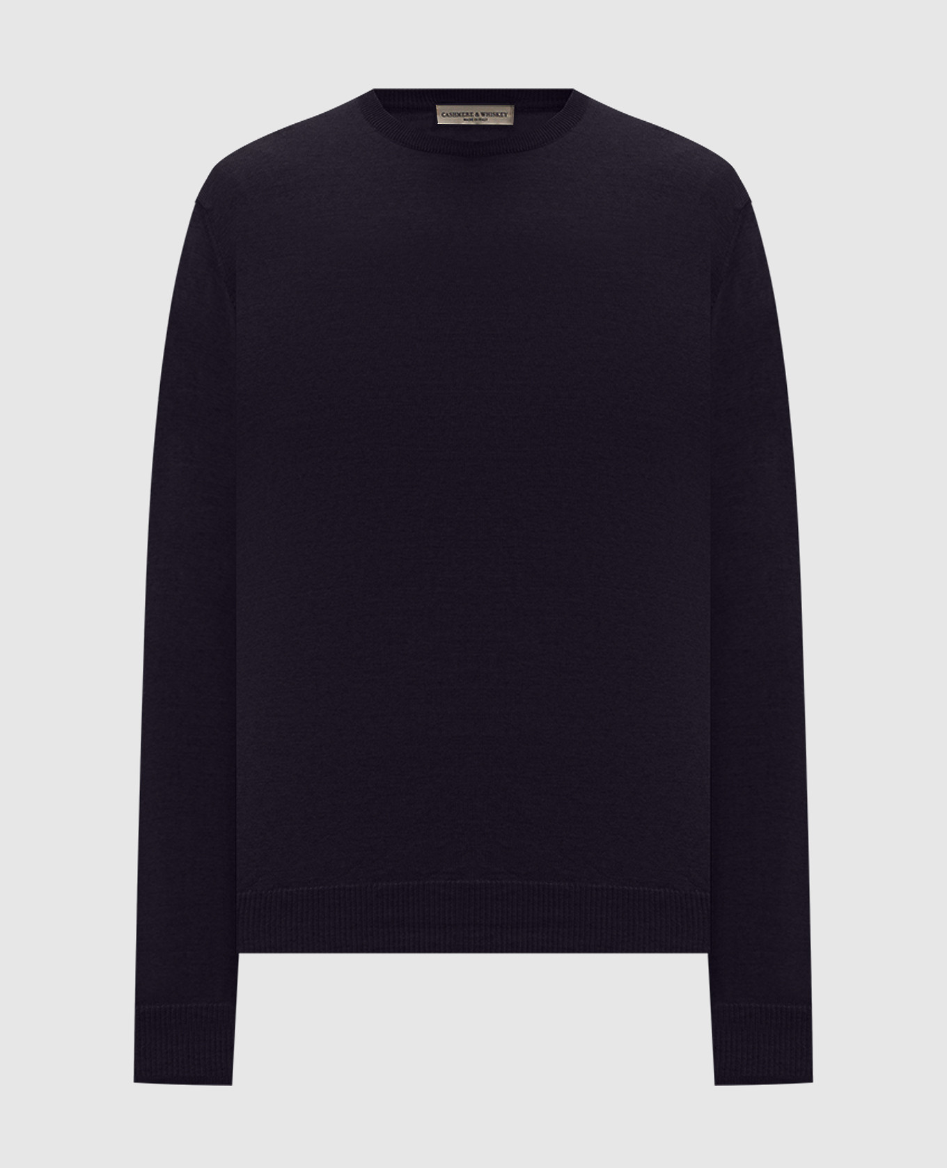 Gray woolen jumper