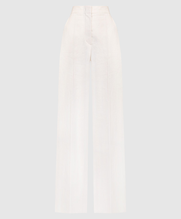 Max Mara - Beige linen HANGAR pants HANGAR - shop with