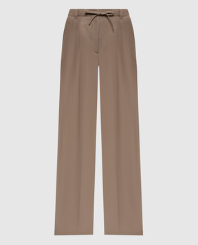 Moncler Khaki wool pants K20932A00018598XP