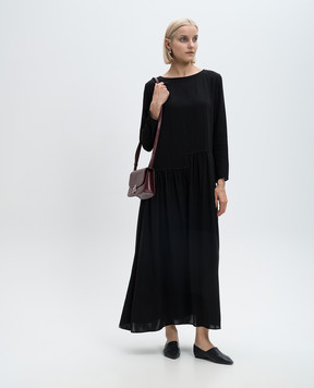 The Row Callas black maxi dress 8002W3001