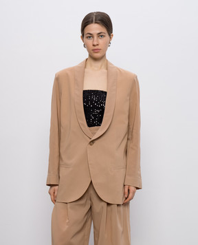 Philosophy di Lorenzo Serafini Beige jacket A05062121