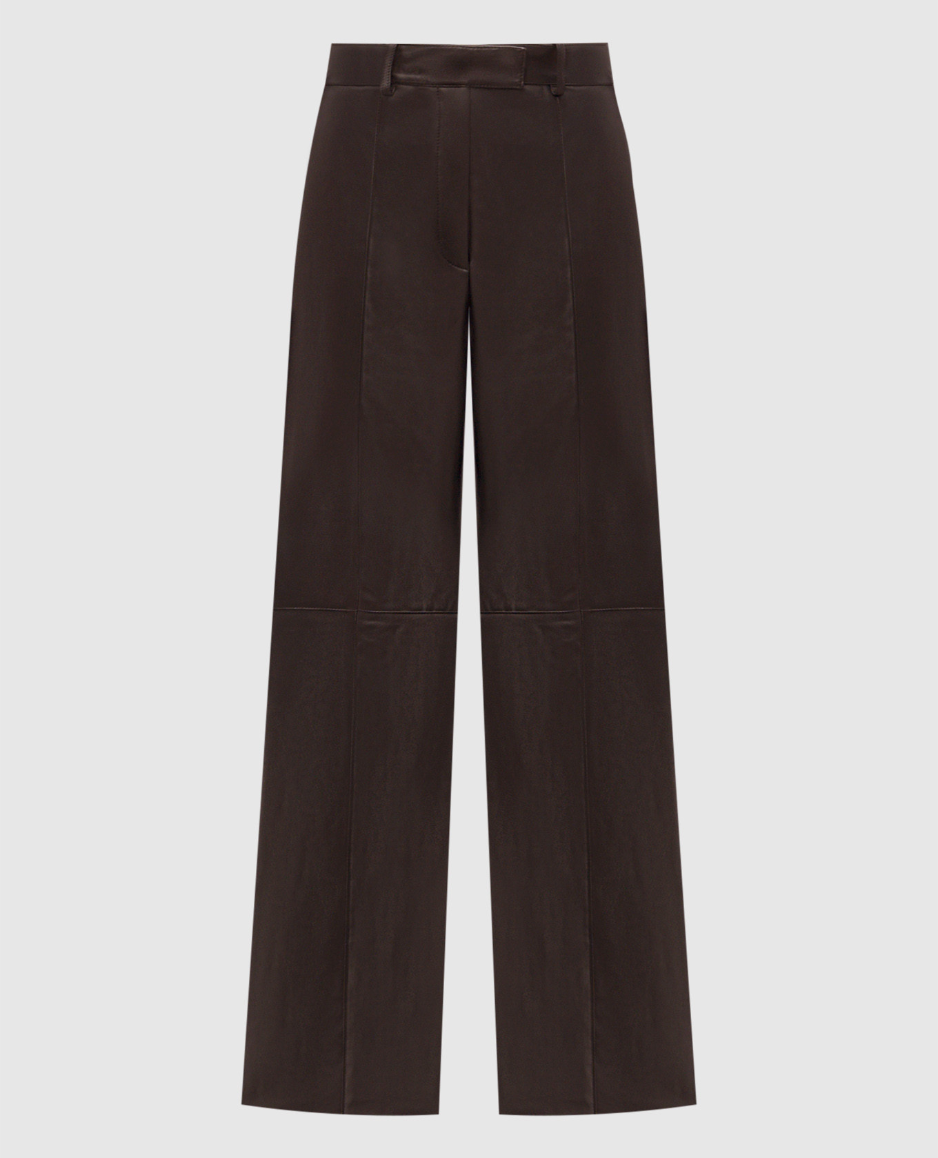 

Candela brown leather pants Simonetta Ravizza