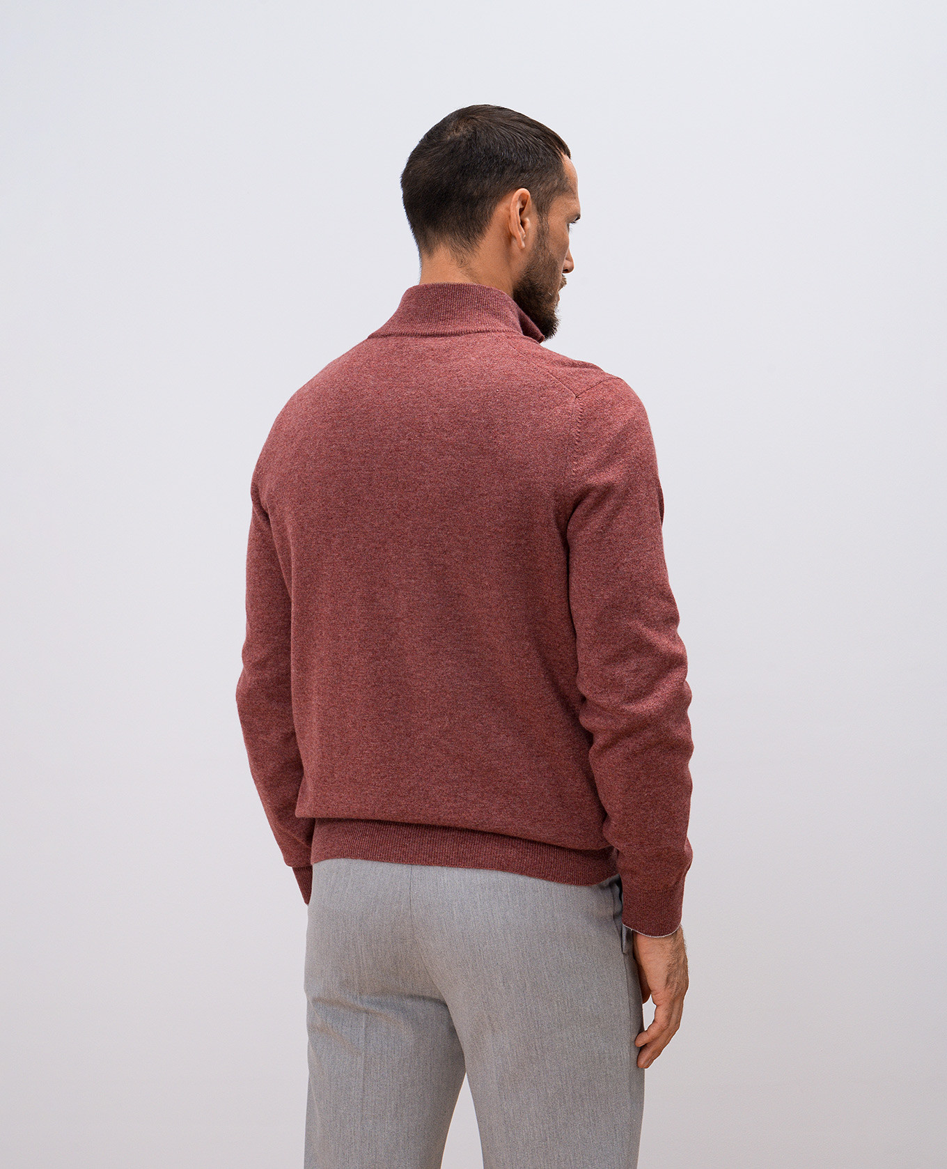 

Burgundy cashmere sweater Brunello Cucinelli