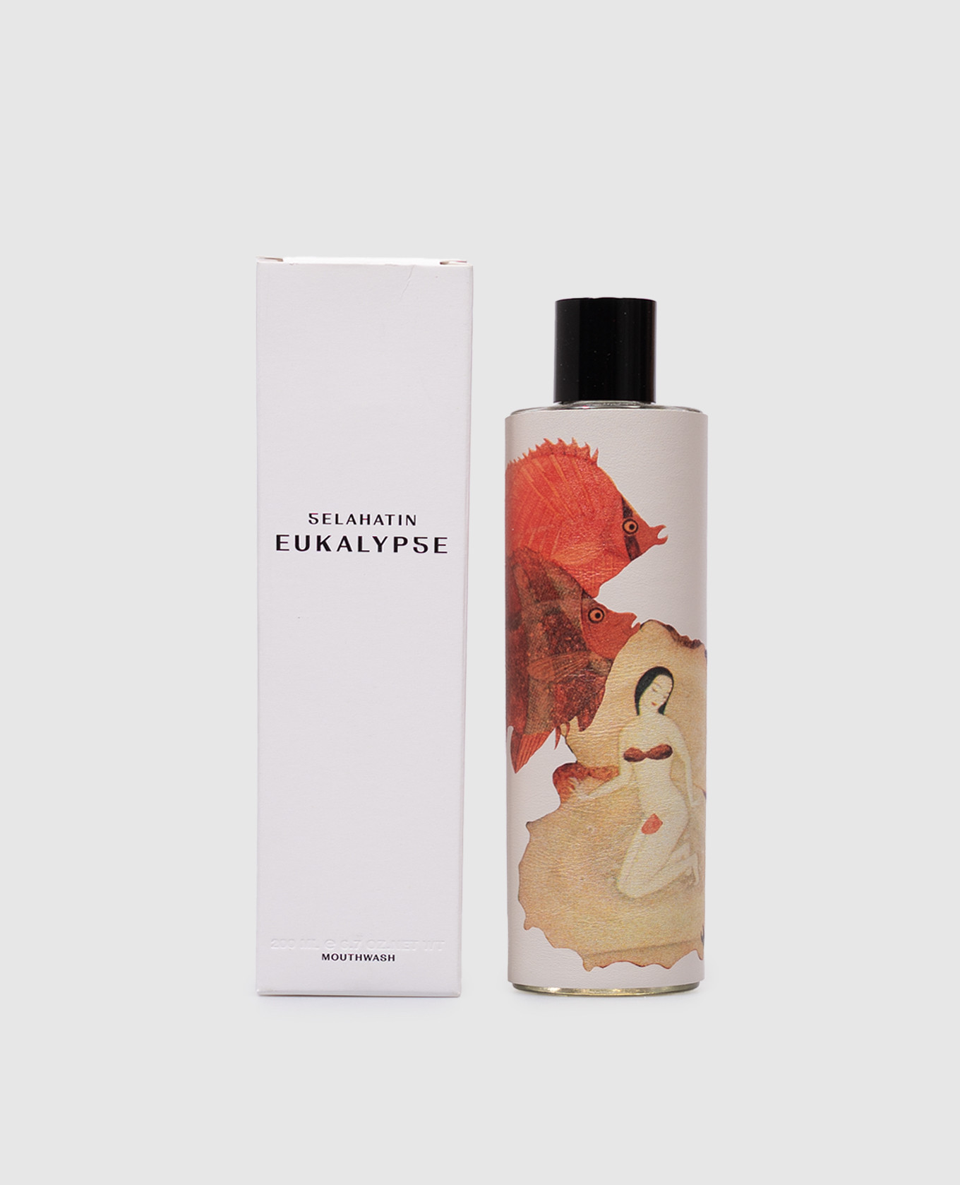

Eukalypse Mouthwash in Leather Case 200 ml Selahatin, Yellow