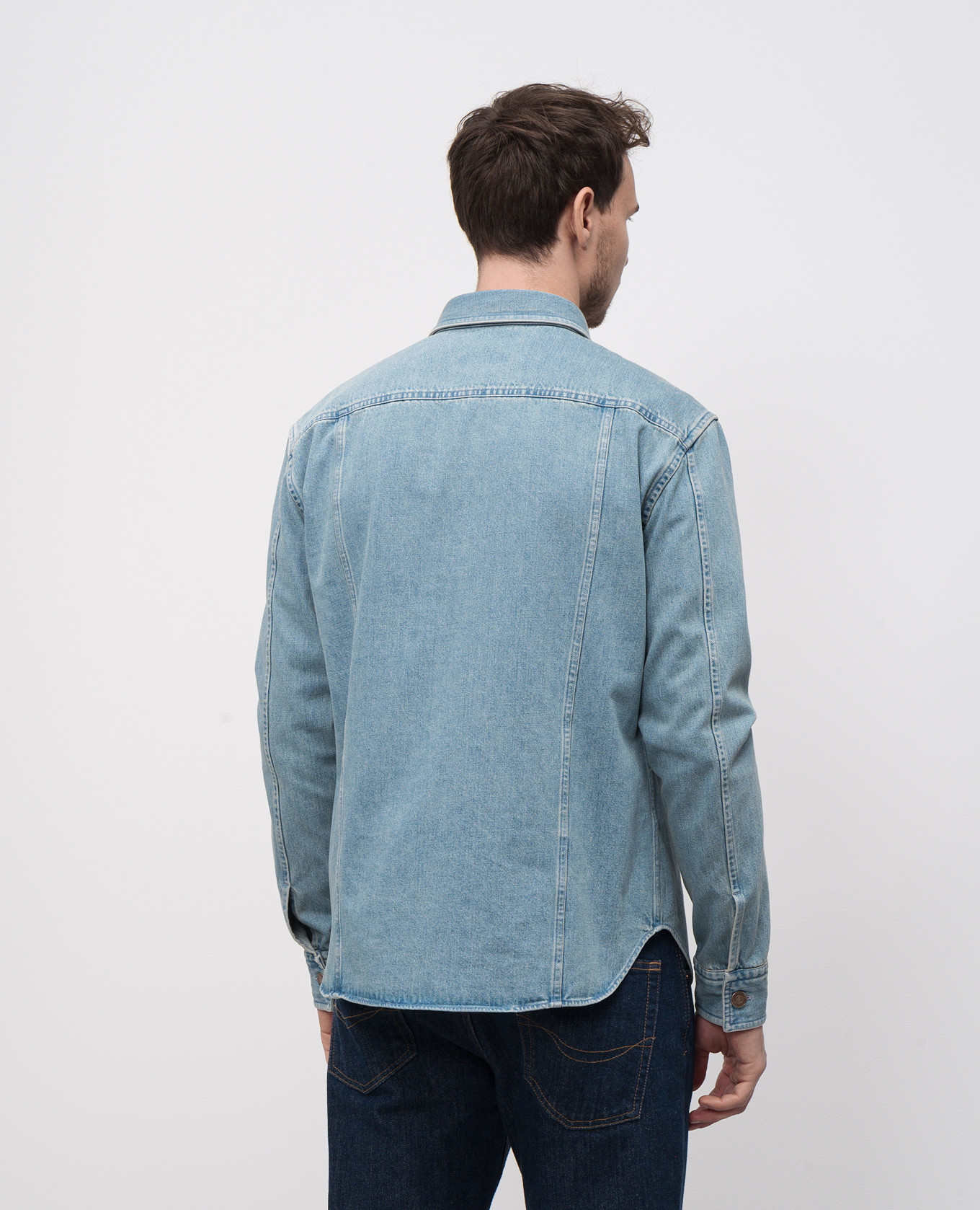 

Blue denim shirt Tom Ford, Light blue