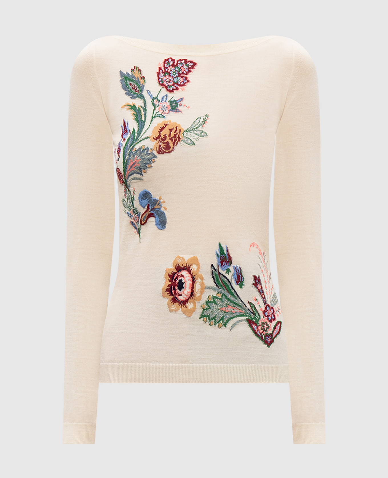 

Yellow sweater with wool Etro