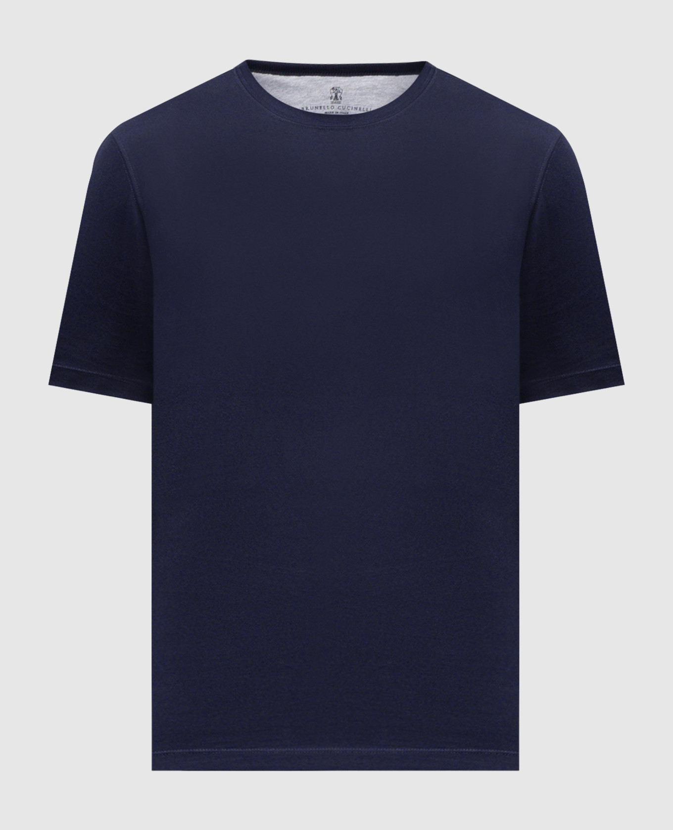 Blue T-shirt Brunello Cucinelli