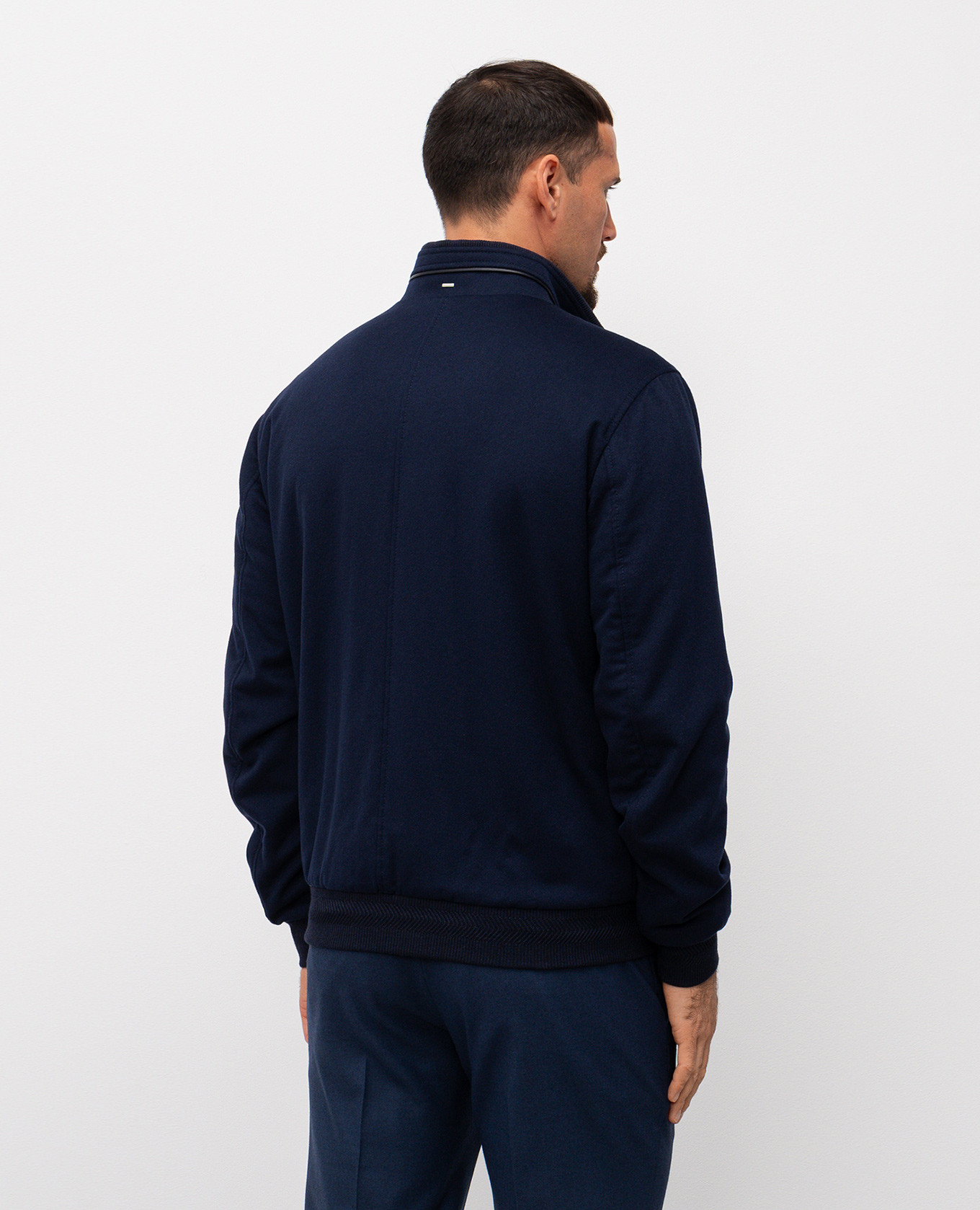 

Blue cashmere jacket Stefano Ricci