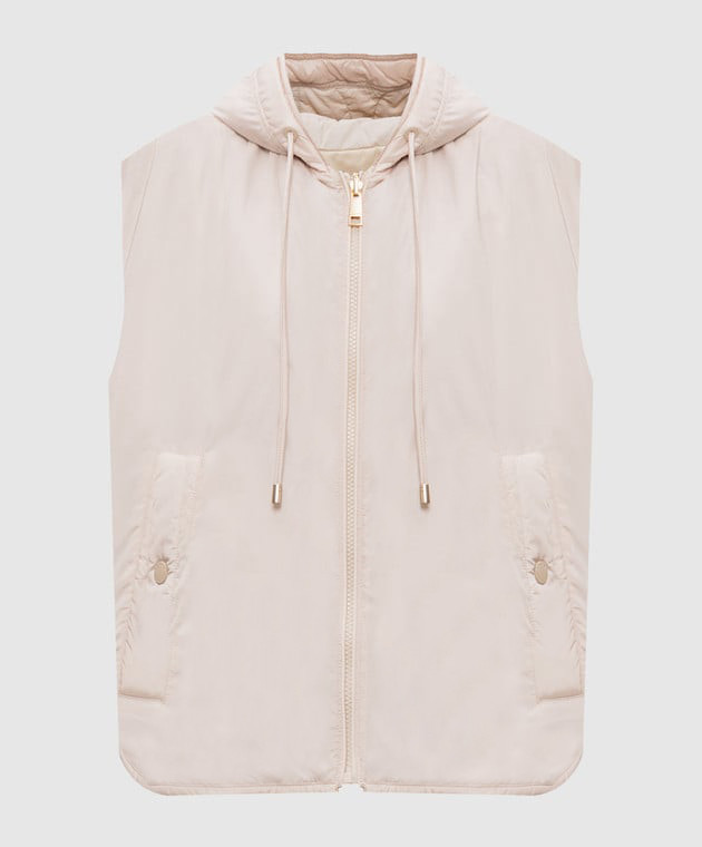 

Reversible beige vest LEVANTE Max Mara Weekend