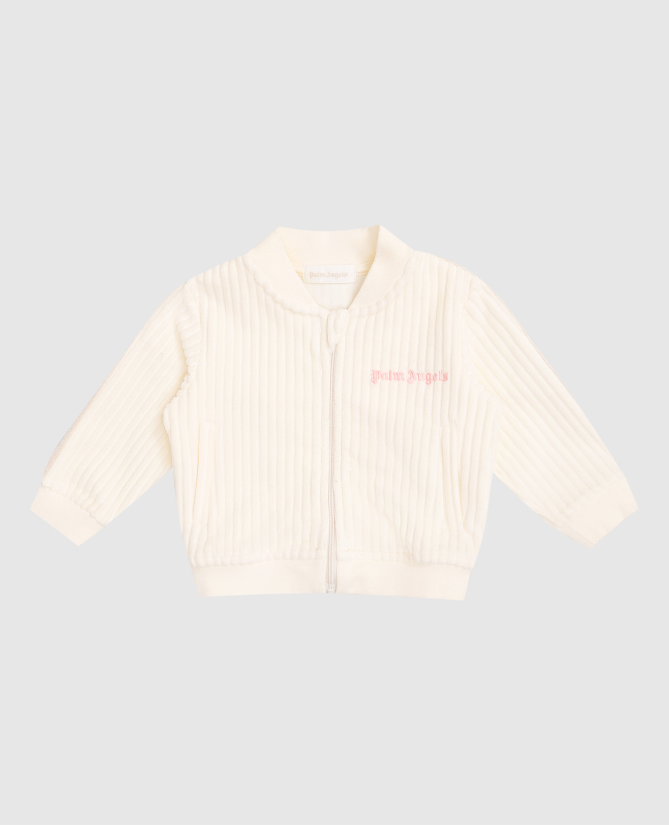 Children&#39;s beige corduroy sports jacket Palm Angels