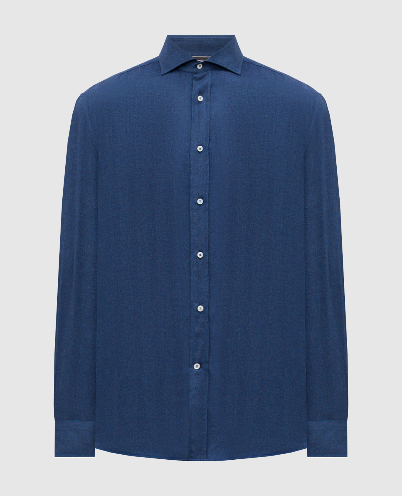 Blue patterned shirt Brunello Cucinelli