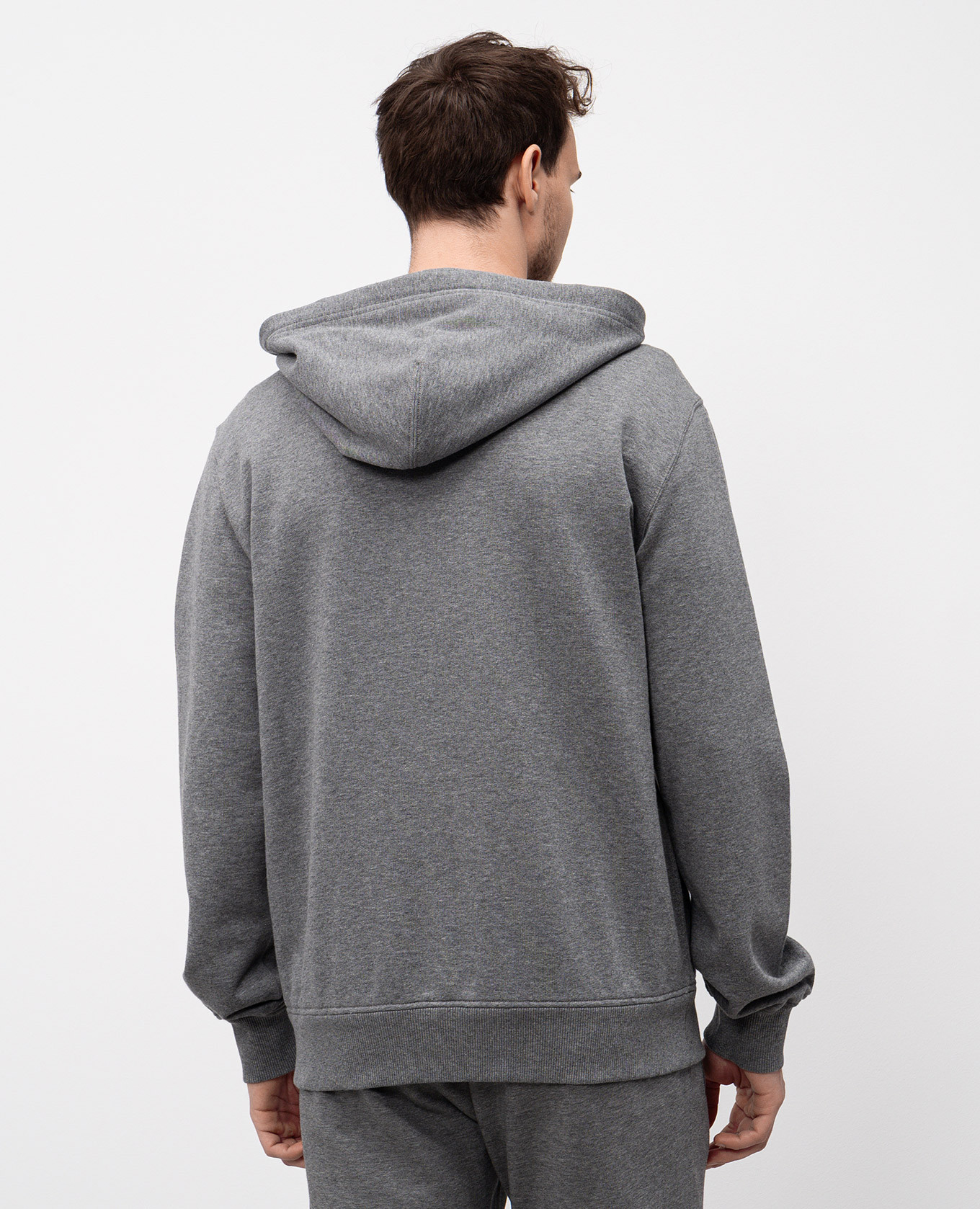 Grey sports jacket with logo Dolce&Gabbana 4