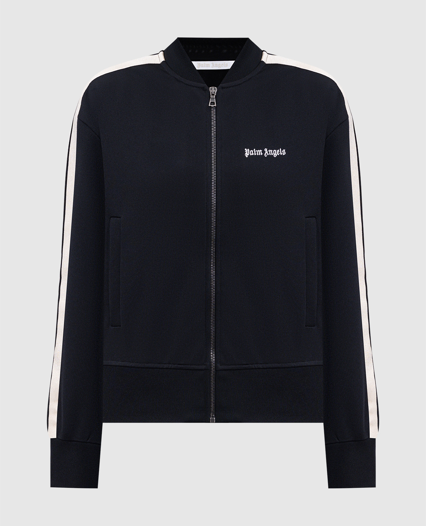 

Black sports jacket with logo Palm Angels