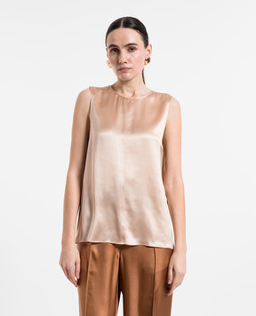 Tom Ford Beige silk top TS2093FAX1191