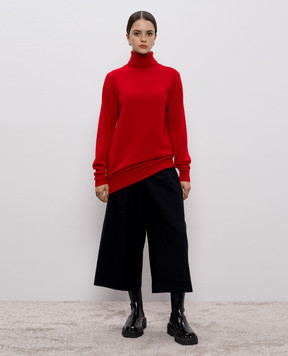 Intoca Red cashmere sweater 252KASHMIRPO0503