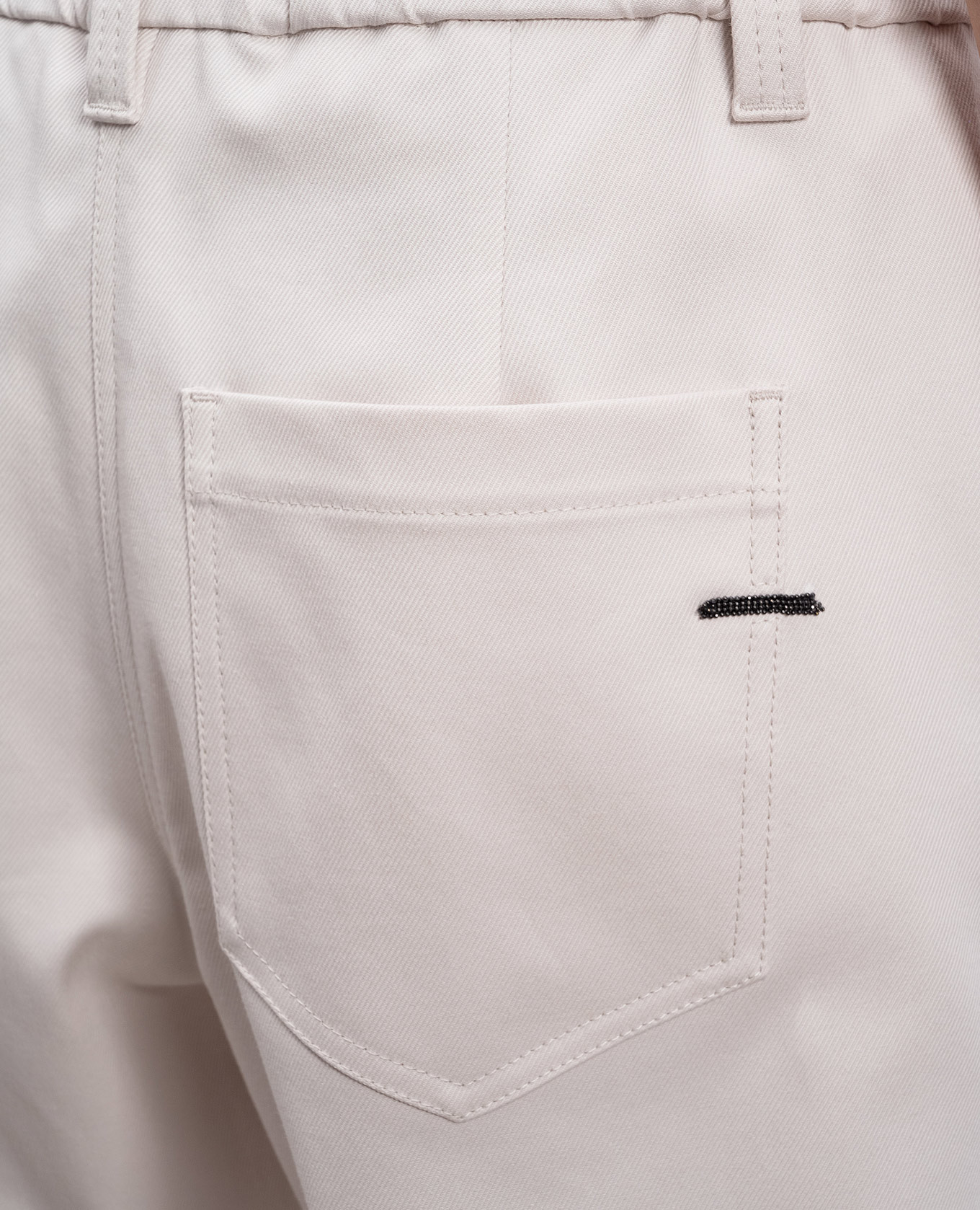 

Gray pants with a monil chain Brunello Cucinelli, Grey