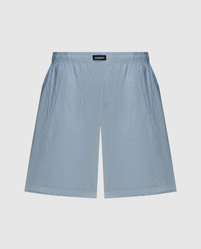 Vetements Blue logo shorts UE64SS400WB