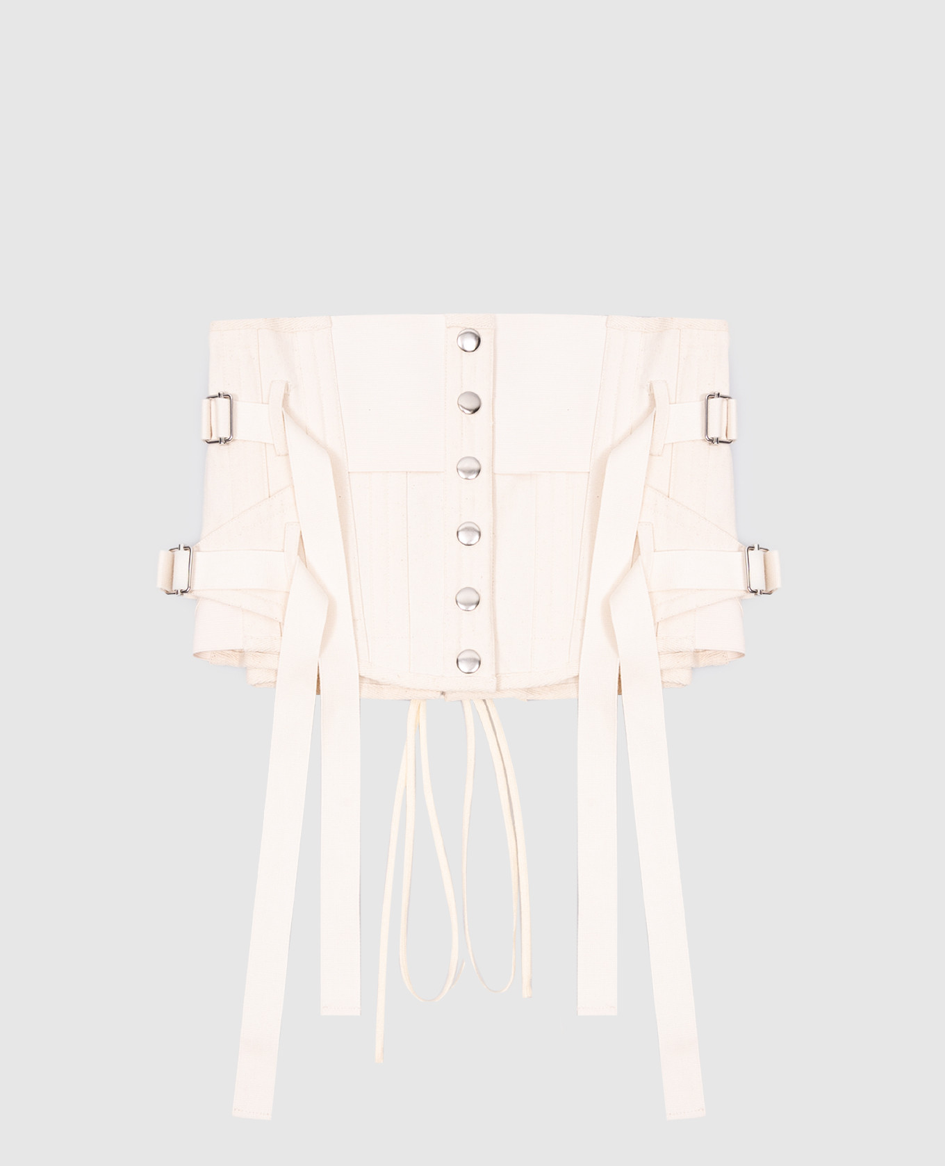 Beige corset belt alfa max mara sportmax
