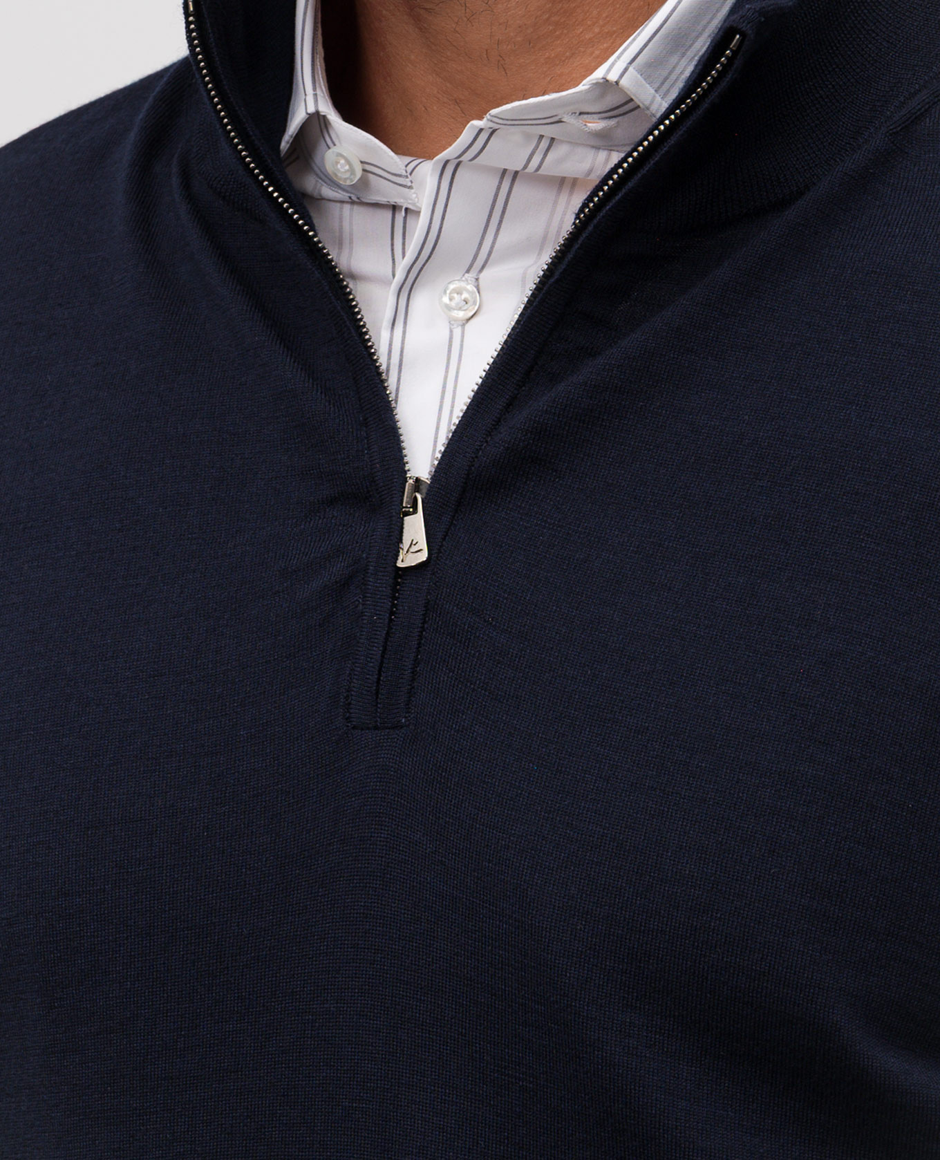 

Blue wool jumper ISAIA