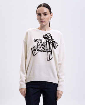 Max Mara Beige ZURLO wool and cashmere jumper ZURLO