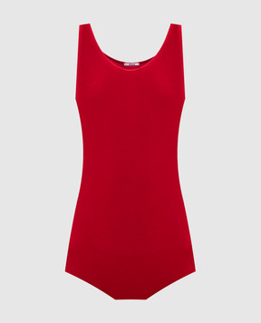 Wolford Red bodysuit 76050