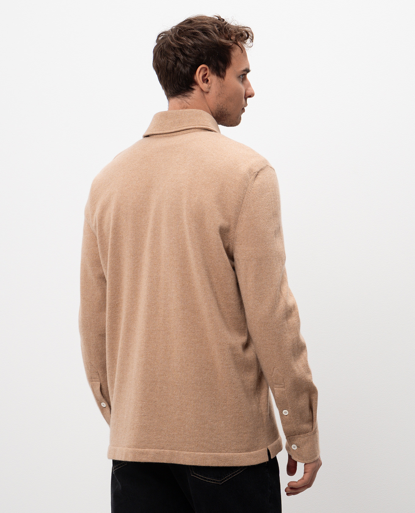 Beige cashmere jumper Brunello Cucinelli 4