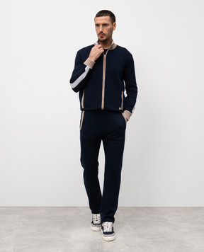 Bertolo Cashmere Blue sweatpants 902013002294