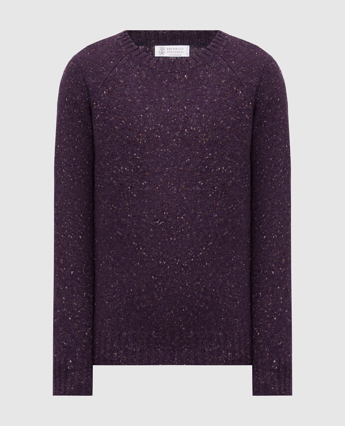 Purple cashmere sweater Brunello Cucinelli
