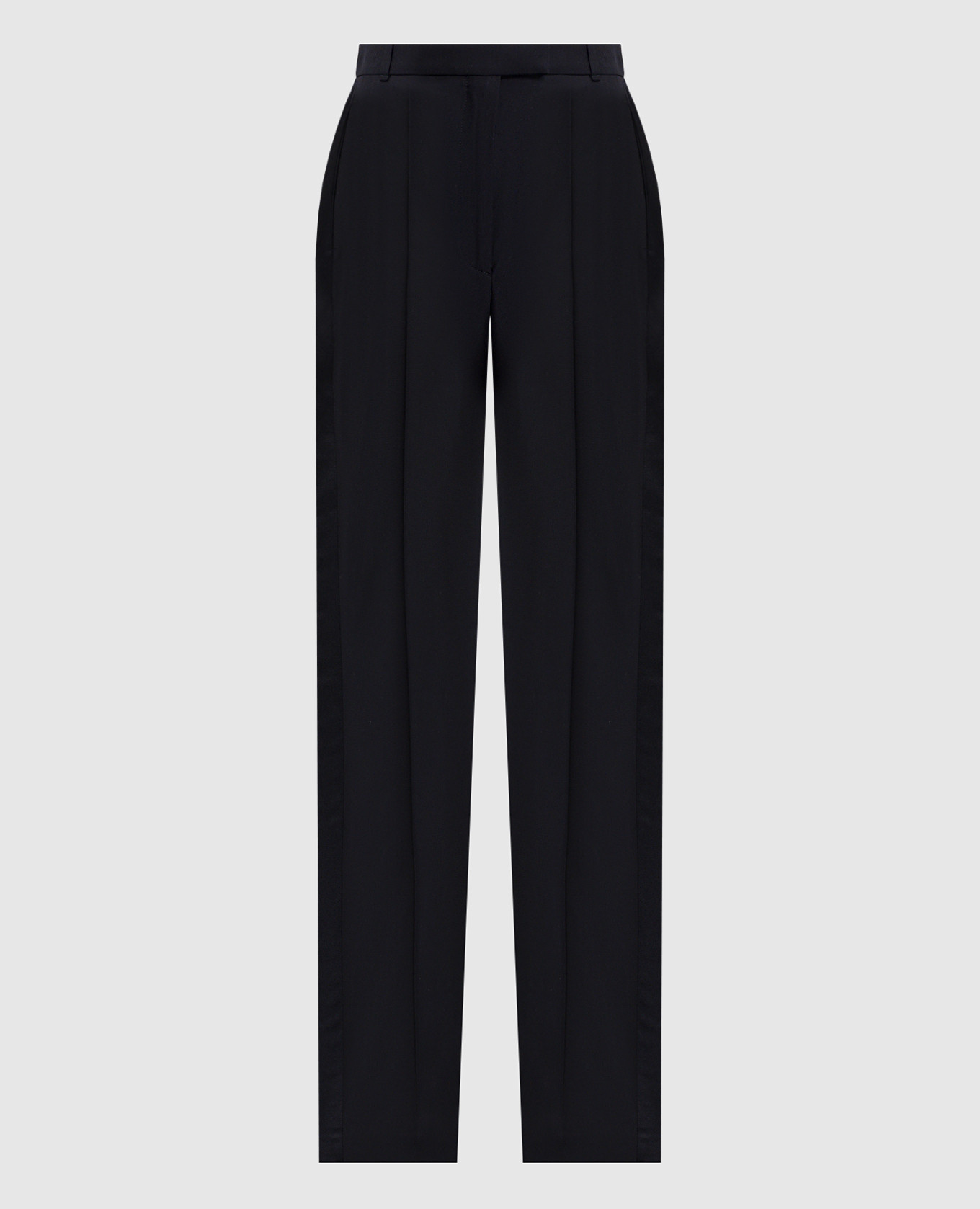 Black pants with wool Alexander McQueen