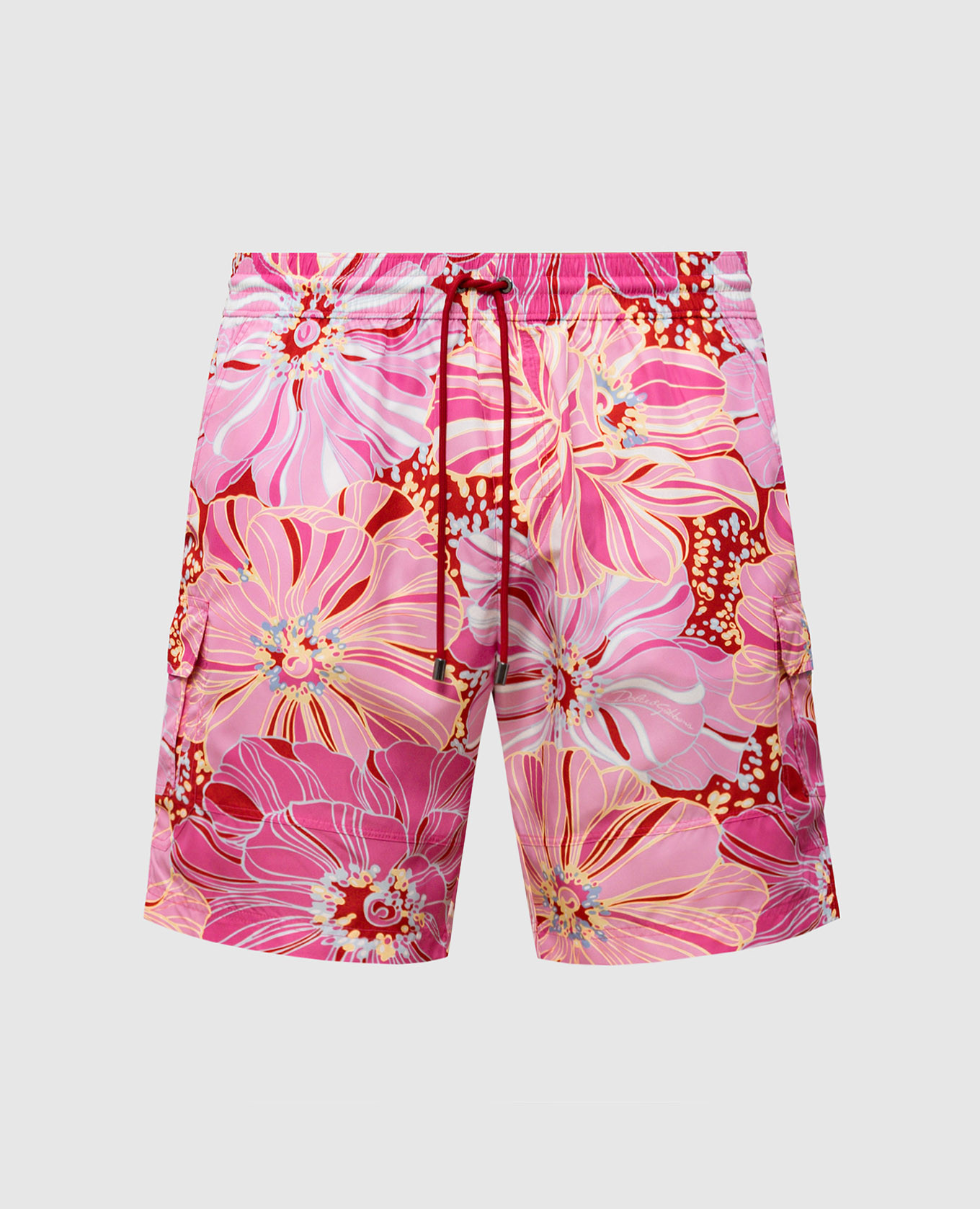

Pink floral swim shorts Dolce&Gabbana