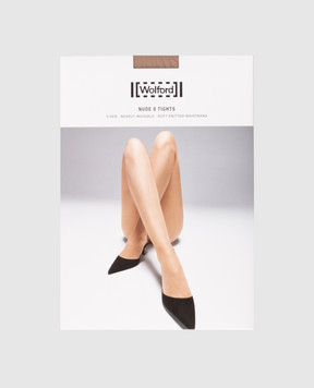 Wolford Brown tights 8 den 10272