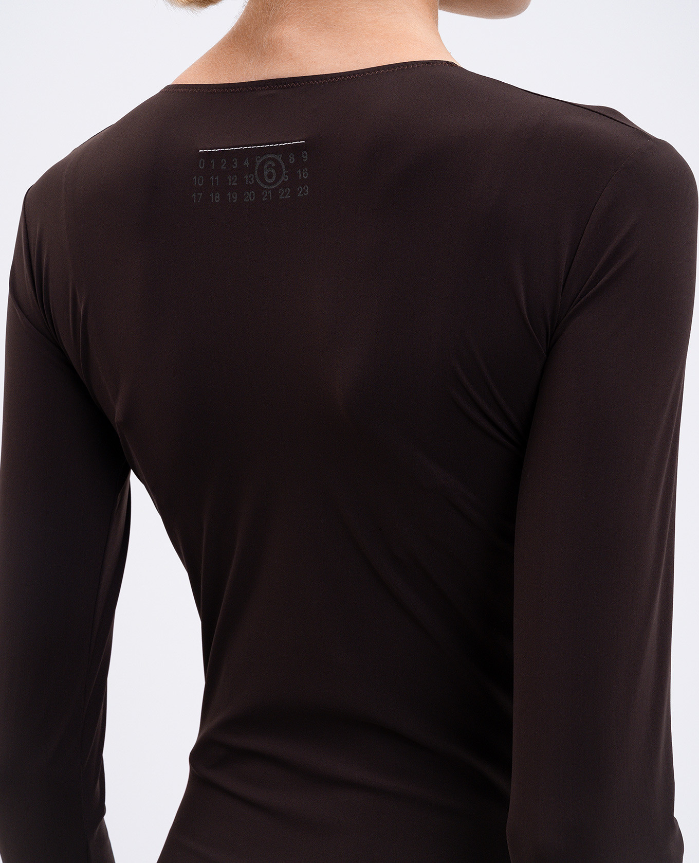 

Brown bodysuit Maison Margiela MM6