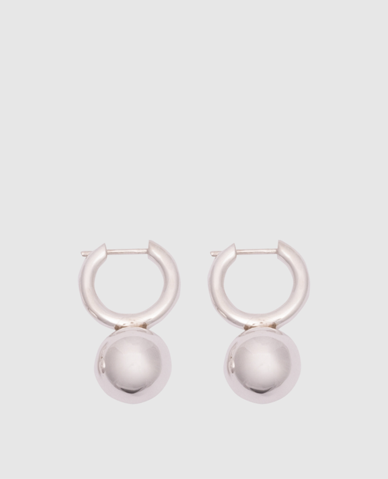 

Silver Congo Sphere earrings ANNIKA INEZ
